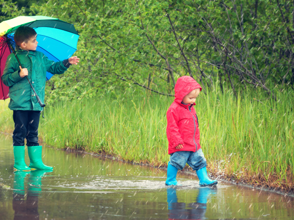 Trail walk outdoor activity children